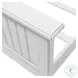 Riviera Blanc King Panel Bed
