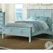 Riviera Bleu King Panel Bed