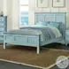 Riviera Bleu Queen Panel Bed