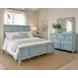 Riviera Bleu Queen Panel Bed