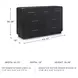 Rowanbeck Black Dresser