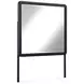 Rowanbeck Gray and Black Upholstered Panel Bedroom Set