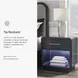 Rowanbeck Black One Drawer Nightstand