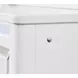 Chalanna White 6 Drawer Vanity Desk with USB Charging and LED