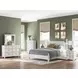 Chadworth Antique White 8 Drawer Dresser and Rectangular Mirror