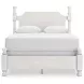 Chadworth Antique White Poster Bedroom Set