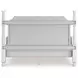 Chadworth Antique White California King Poster Bed