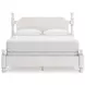 Chadworth Antique White California King Poster Bed