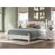 Chadworth Antique White California King Poster Bed
