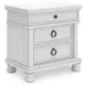 Chadworth Antique White Poster Bedroom Set