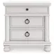 Chadworth Antique White Poster Bedroom Set