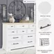 Ashbryn White And Natural Dresser