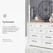 Ashbryn White And Natural Dresser