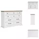 Ashbryn White And Natural Dresser