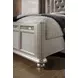 B0846J Silver Upholstered King Panel Bed