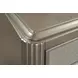 B0846J Silver 2 Drawer Nightstand