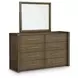 Kerlayne Brown Upholstered Storage Bedroom Set