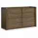 Marxmore Brown 8 Drawer Dresser