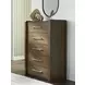 Marxmore Brown 5 Drawer Chest