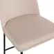 Sydney Taupe Performance Fabric Upholstered Counter Height Stool Set of 2