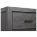 Plum Creek Ravenwood Black 4 Drawer Door Chest
