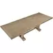 Napa Brown 72" Extendable Rectangular Dining Table