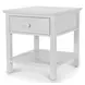 Geneva Distressed White Rectangular Occasional Table Set