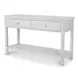 Geneva Distressed White Rectangular Occasional Table Set
