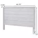 Lakeside Distressed White Queen Headboard