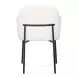 Sydney Cream Upholstered Arm Chair Set of 2