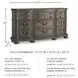 Ardenfield Light Brown Dresser