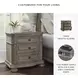 Ardenfield Light Brown 3 Drawer Nightstand