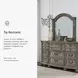 Ardenfield Light Brown Dresser with Mirror