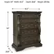 Maylee Dark Brown Chest