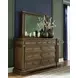 Channley Brown Dresser and Mirror