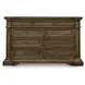 Channley Brown Panel Bedroom Set
