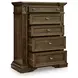 Channley Brown Panel Bedroom Set