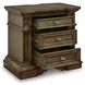 Channley Brown Panel Bedroom Set