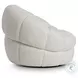 Coco White Swivel Chair