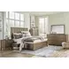 Cabalynn Light Brown 6 Drawer Dresser and Rectangular Mirror