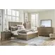 Cabalynn Light Brown 6 Drawer Dresser and Rectangular Mirror
