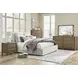 Cabalynn Light Brown 6 Drawer Dresser and Rectangular Mirror