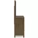 Cabalynn Light Brown 6 Drawer Dresser and Rectangular Mirror