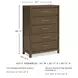 Cabalynn Light Brown Chest