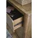 Cabalynn Light Brown 6 Drawer Dresser and Rectangular Mirror