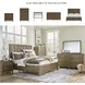 Cabalynn Light Brown 6 Drawer Dresser and Rectangular Mirror