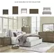 Cabalynn Light Brown Queen Upholstered Panel Bed