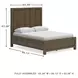 Cabalynn Light Brown Queen Panel Storage Bed
