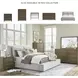 Cabalynn Light Brown King Upholstered Panel Bed