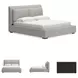 Cabalynn Light Brown King Upholstered Panel Bed
